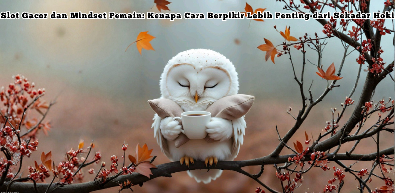 Slot Gacor dan Mindset Pemain: Kenapa Cara Berpikir Lebih Penting dari Sekadar Hoki